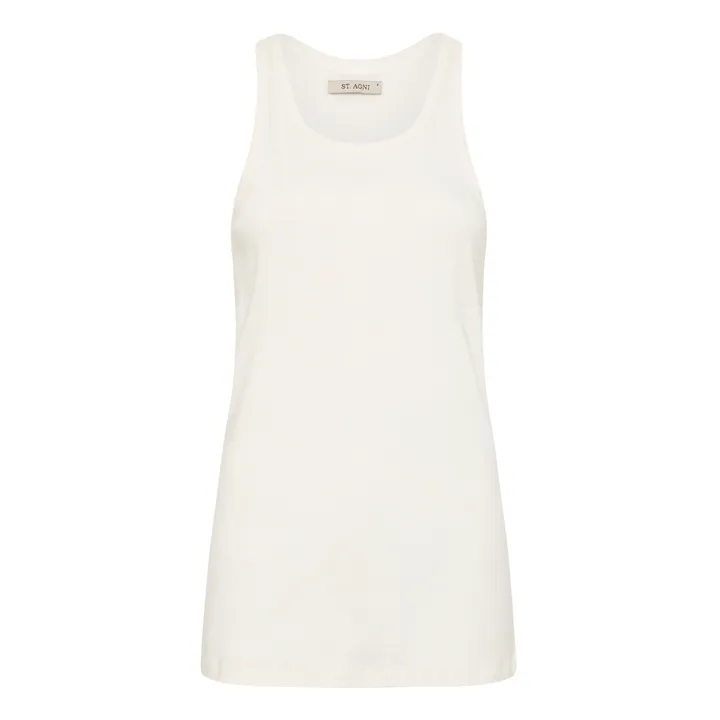 St Agni Débardeur Everyday Coton Bio | Blanc
