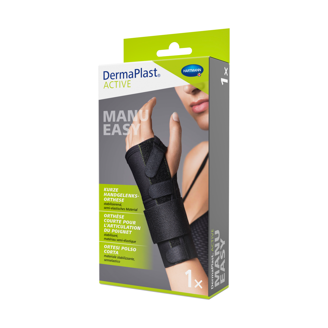 DERMAPLAST Active Manu Easy 1 short right 1 Stk