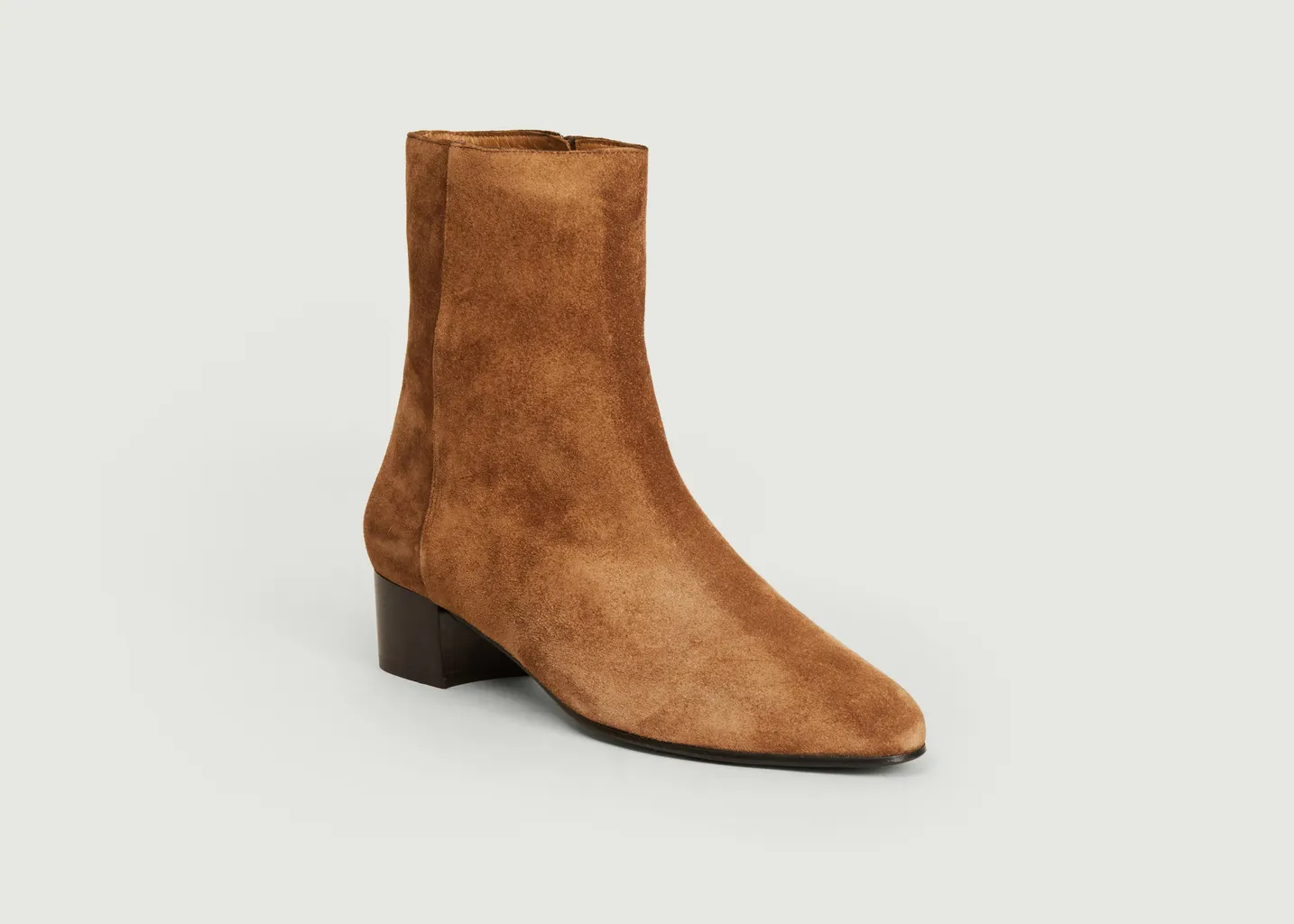 Boots en cuir suédé Michèle Anne Thomas Chaussures