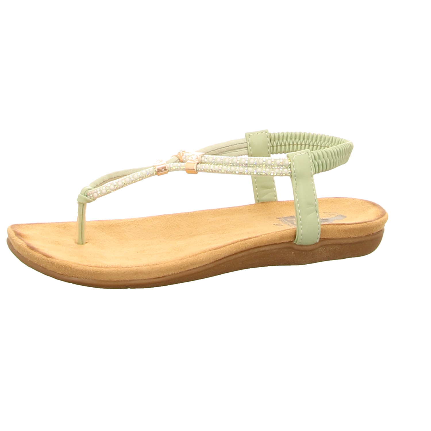 2 Go Shoe Zehentrenner grün grün