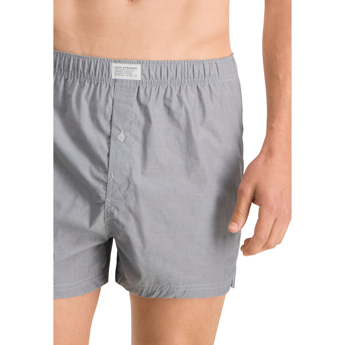 LEVI'S<br>Conjunto de 2 cuecas boxer em puro algodão