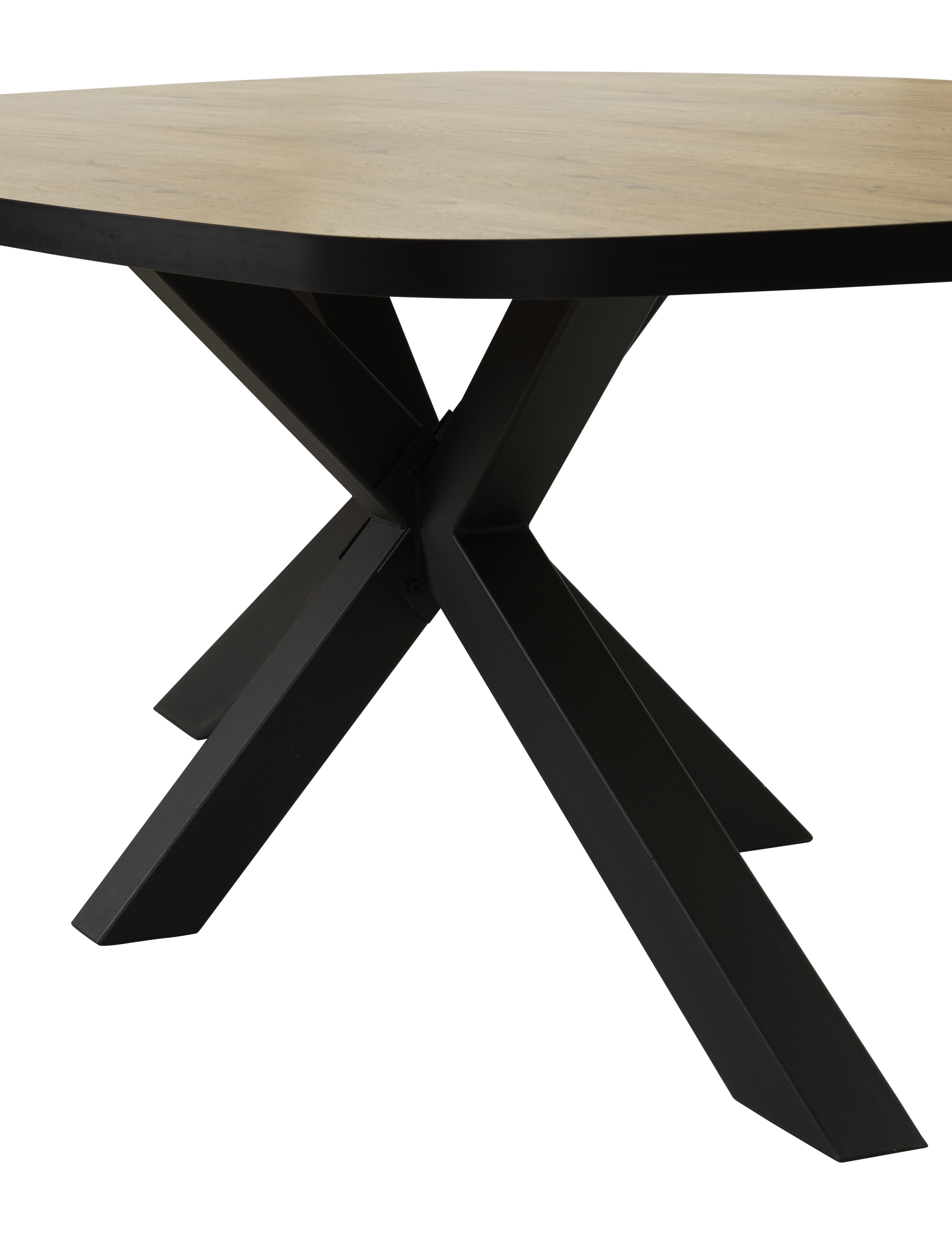 OTTO TABLE OVALE 230X119X76CM PIEDS ARAIGNEE