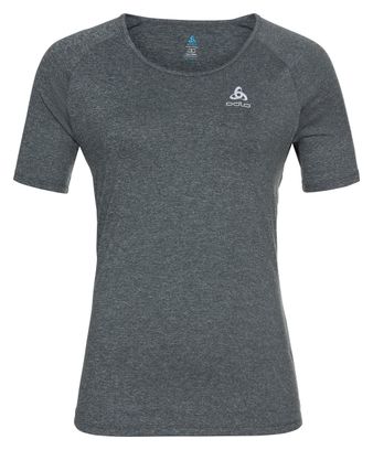 Maillot Manches Courtes Odlo Run Easy 365 Gris Femme