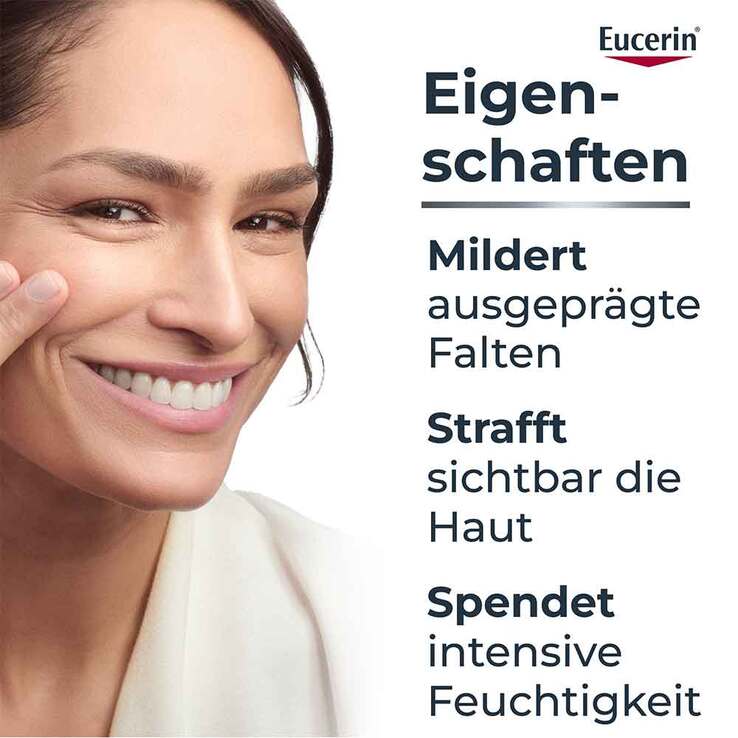 Eucerin Hyaluron-Filler Tagescreme für normale und Mischhaut Tiegel LSF 15, 50 ml