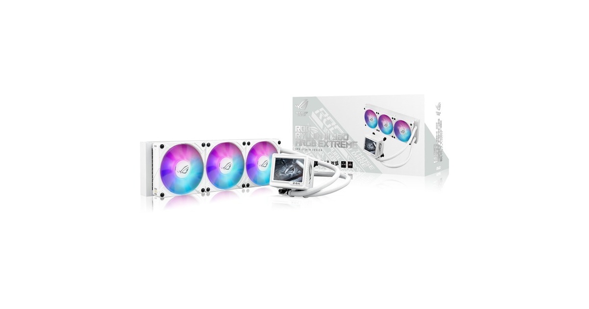 ASUSROG Ryujin III 360 ARGB Extreme White edition waterkoeling  (Wit)