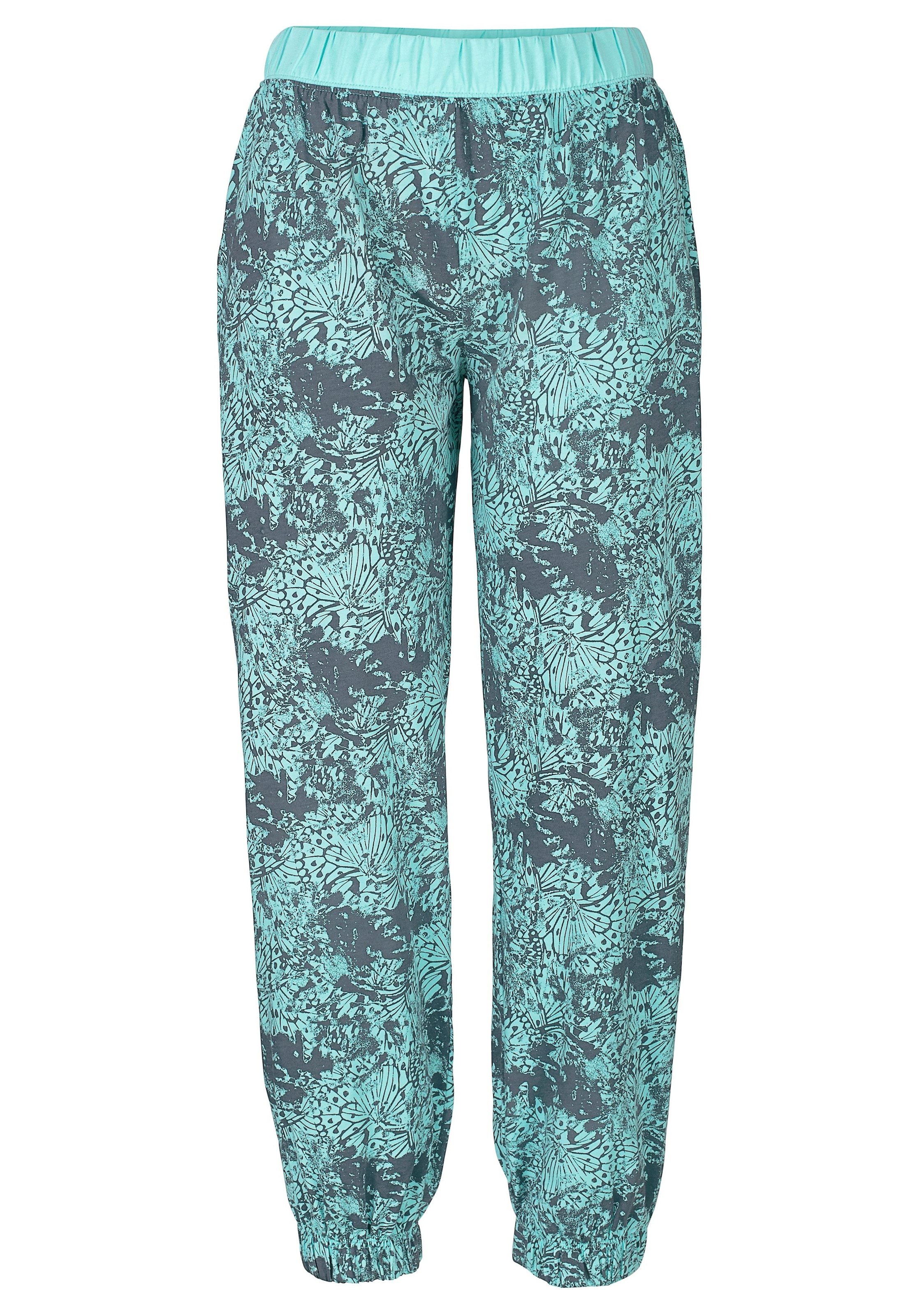Buffalo Pyjama, 2 Stk. mit gemusterter Hose und passendem Langarmshirt