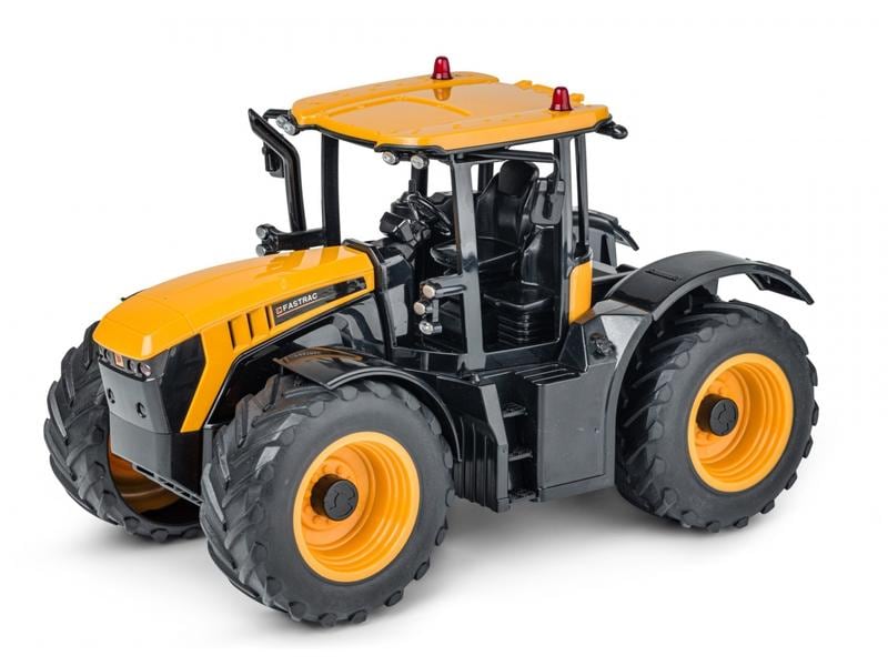 Carson Traktor JCB Fastrac RTR, 1:16 Ferngesteuerter Traktor mit Licht und Sound