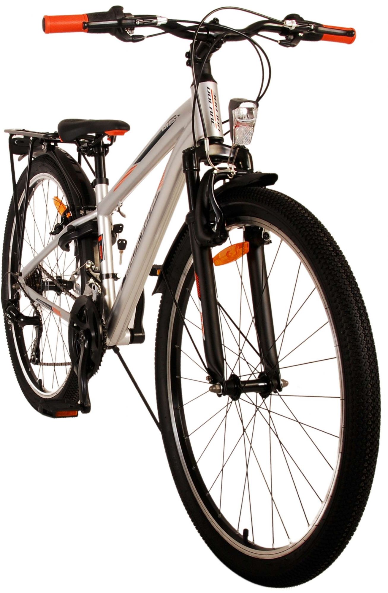 TPFSports Cross Kinderfahrrad - Jungen - 2 Handbremsen - 26 Zoll - Blau