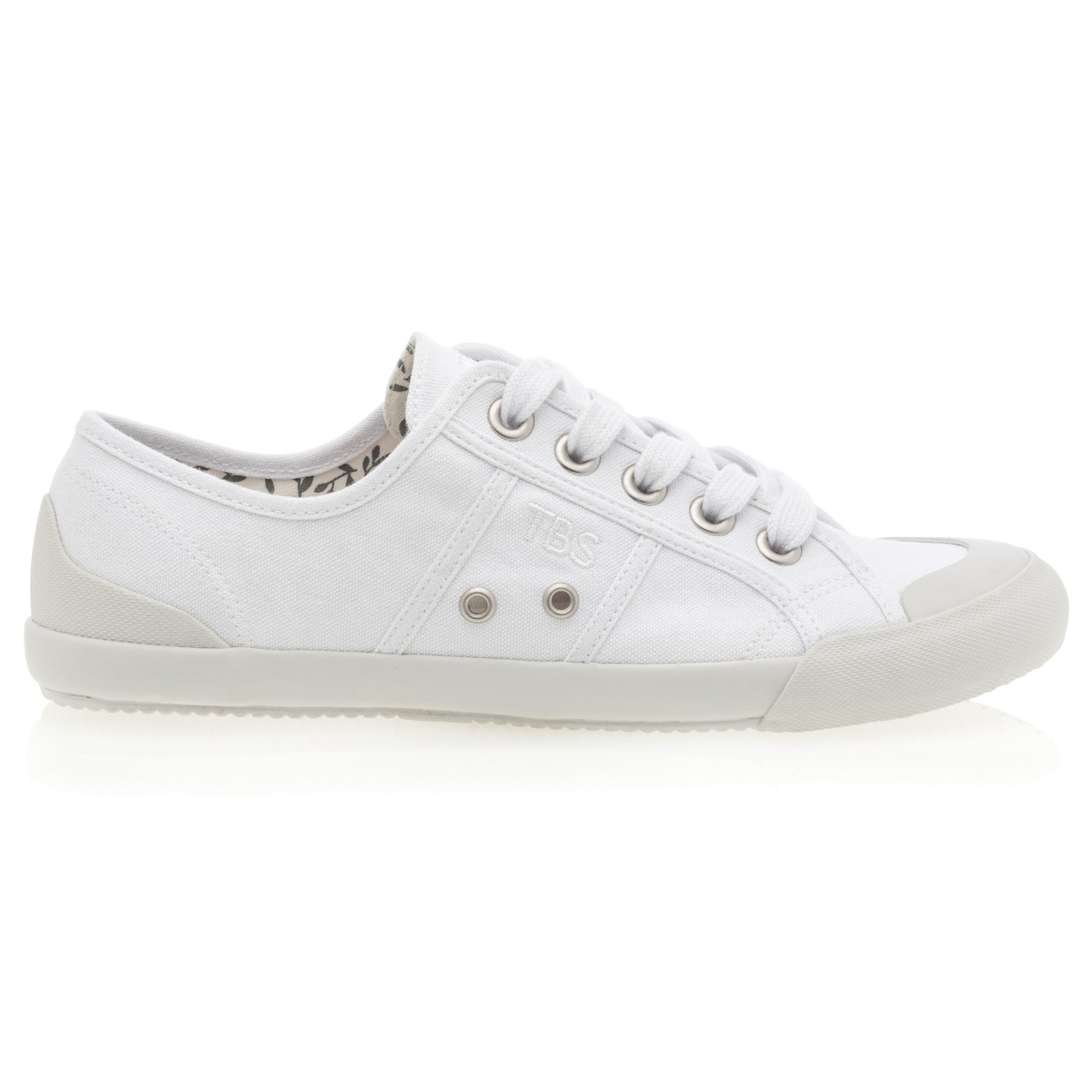 Baskets en toile Femme blanc
