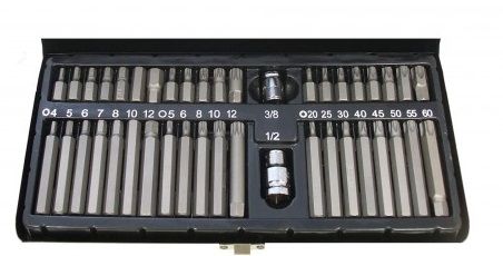 Stahlkaiser 09560 42-delige bitset CR-V