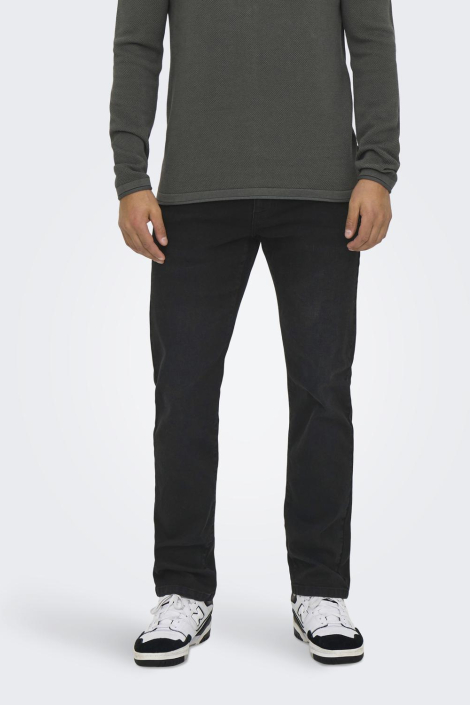 Only & Sons zwarte heren jeans