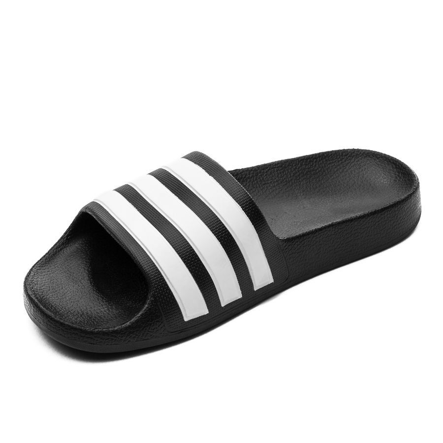 adidas adilette Aqua Claquettes - Noir/Blanc Enfant