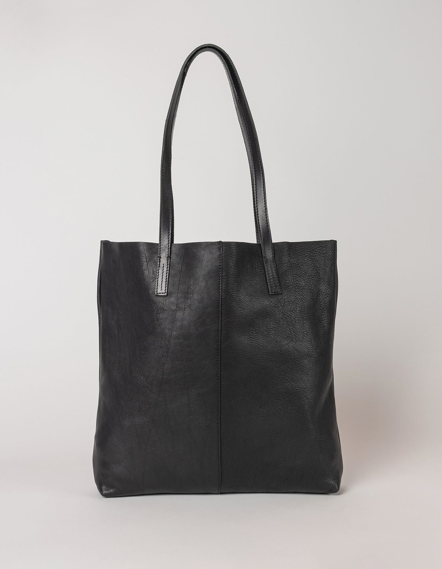 Georgia - Black Soft Grain Leather