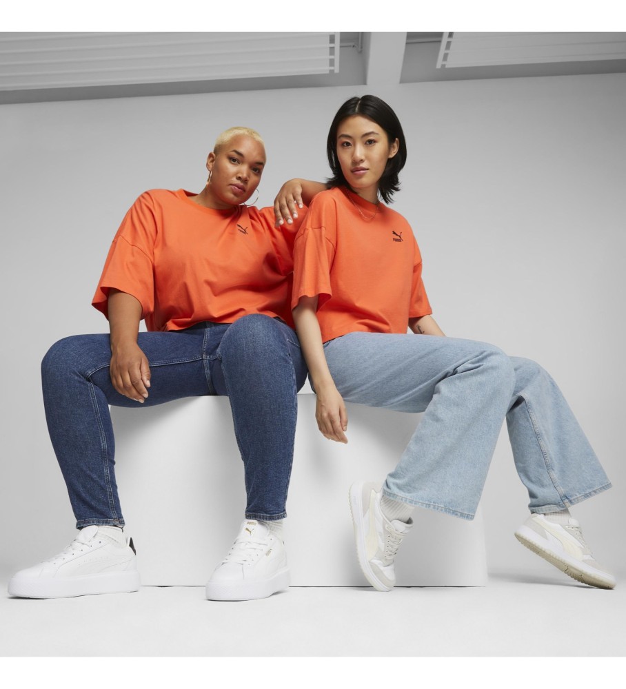 Camiseta Puma Classics Oversized laranja
