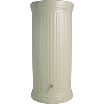 Garantia Regenton Romeinse kolom beige kunststof 1000 L