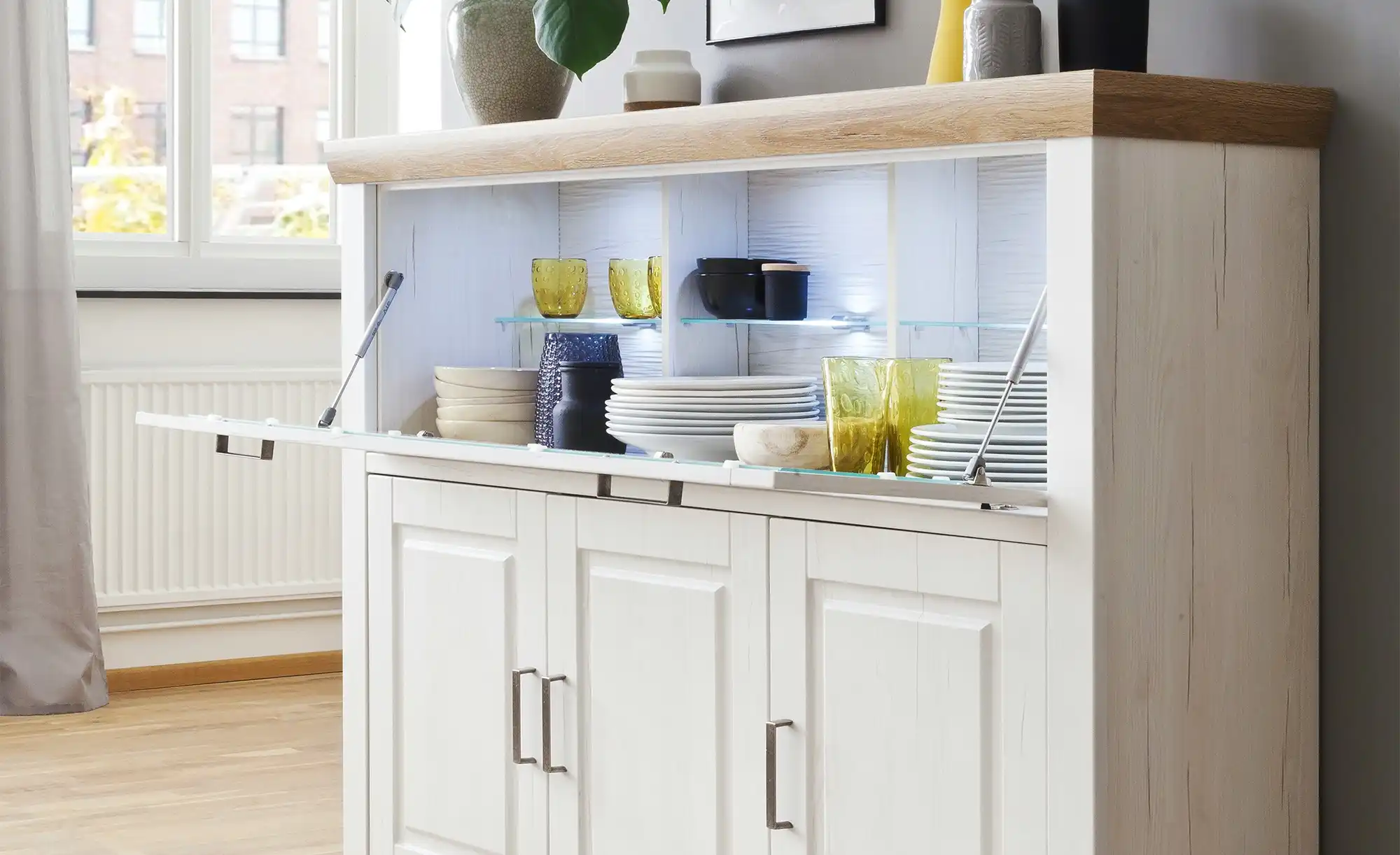 maison bleue Highboard Xanten