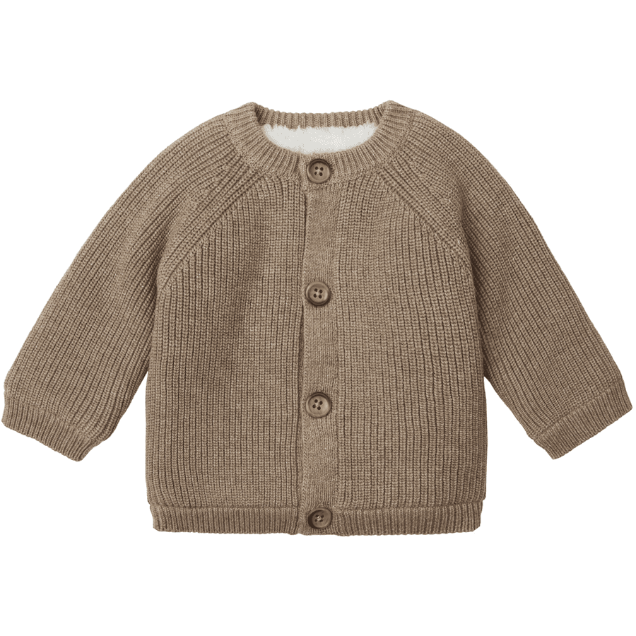 Noppies Strickjacke Nevers Taupe Melange