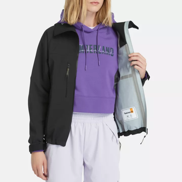 Veste Caps Ridge Motion pour femme en noir
