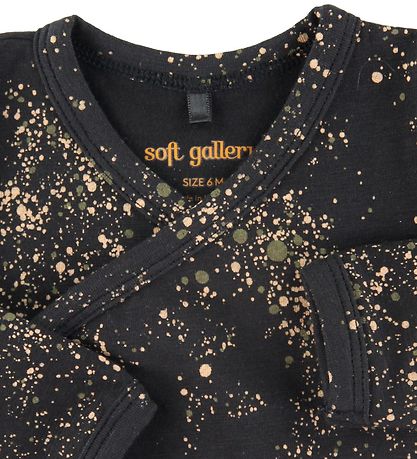 Soft Gallery Slå-om Body l/æ - Niki - Mini Splash - Jet Black