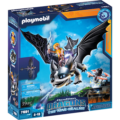 Playmobil Dragons: The Nine Realms - Thunder & Tom 71081