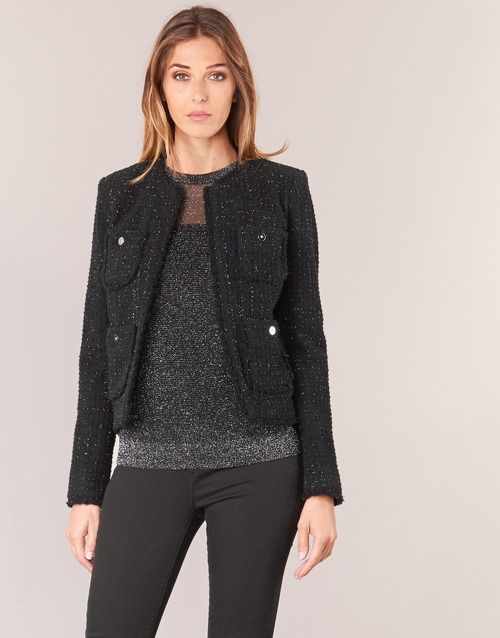 MICHAEL Michael Kors - FRAY TWD 4PKT JKT Negro / Plata