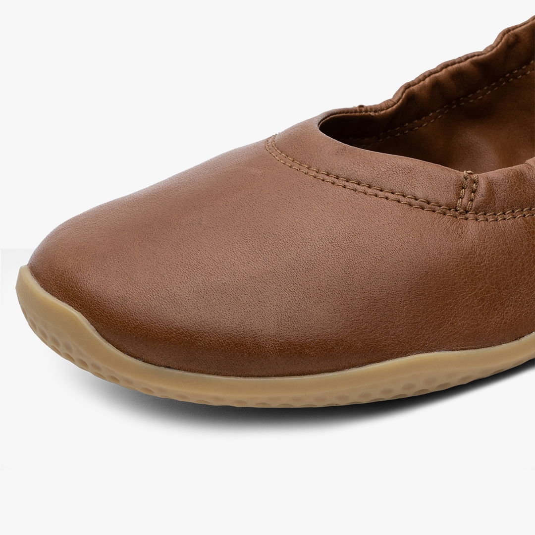 Asana Yin Ballerina Leather Womens
