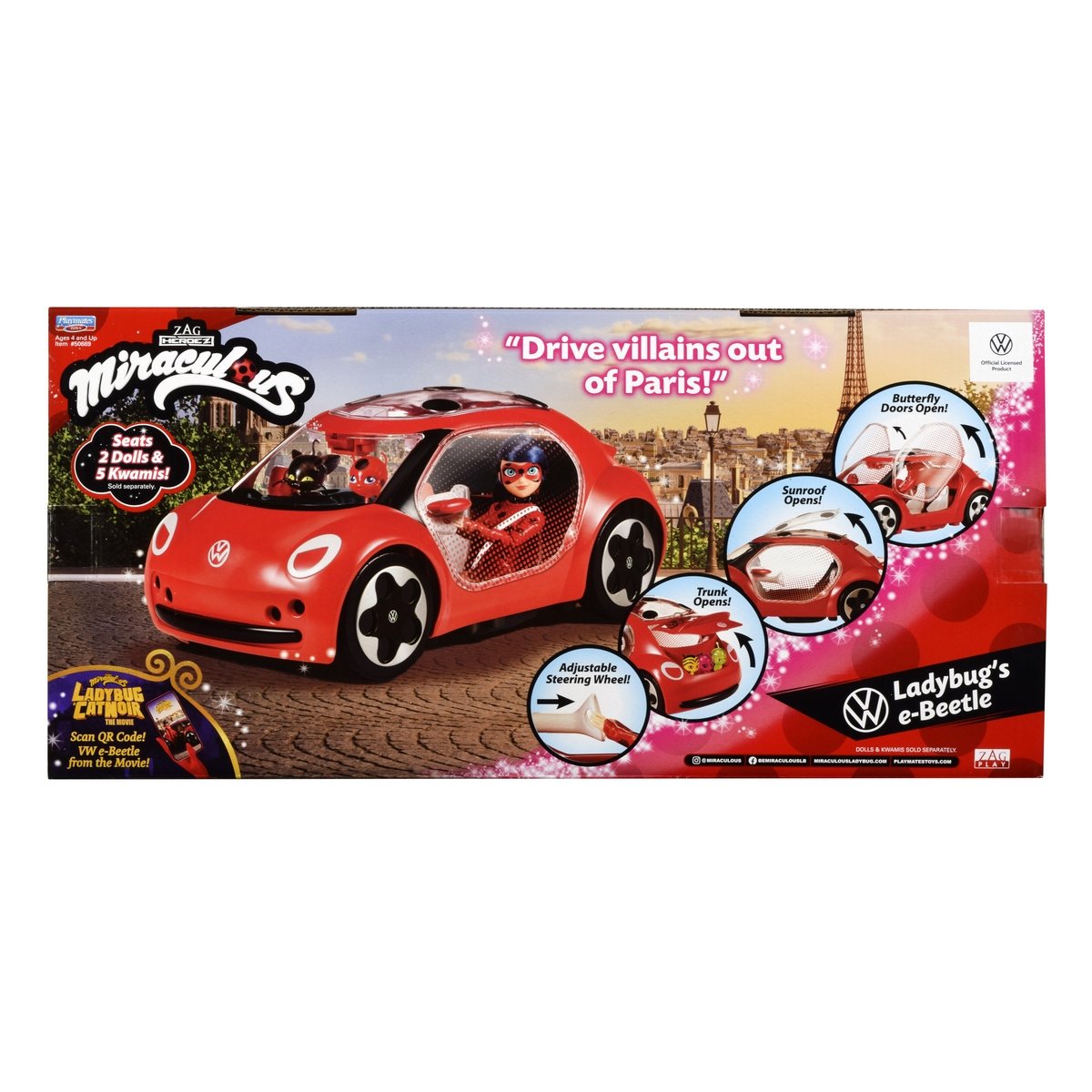 Voiture E-Beetle Miraculous Ladybug