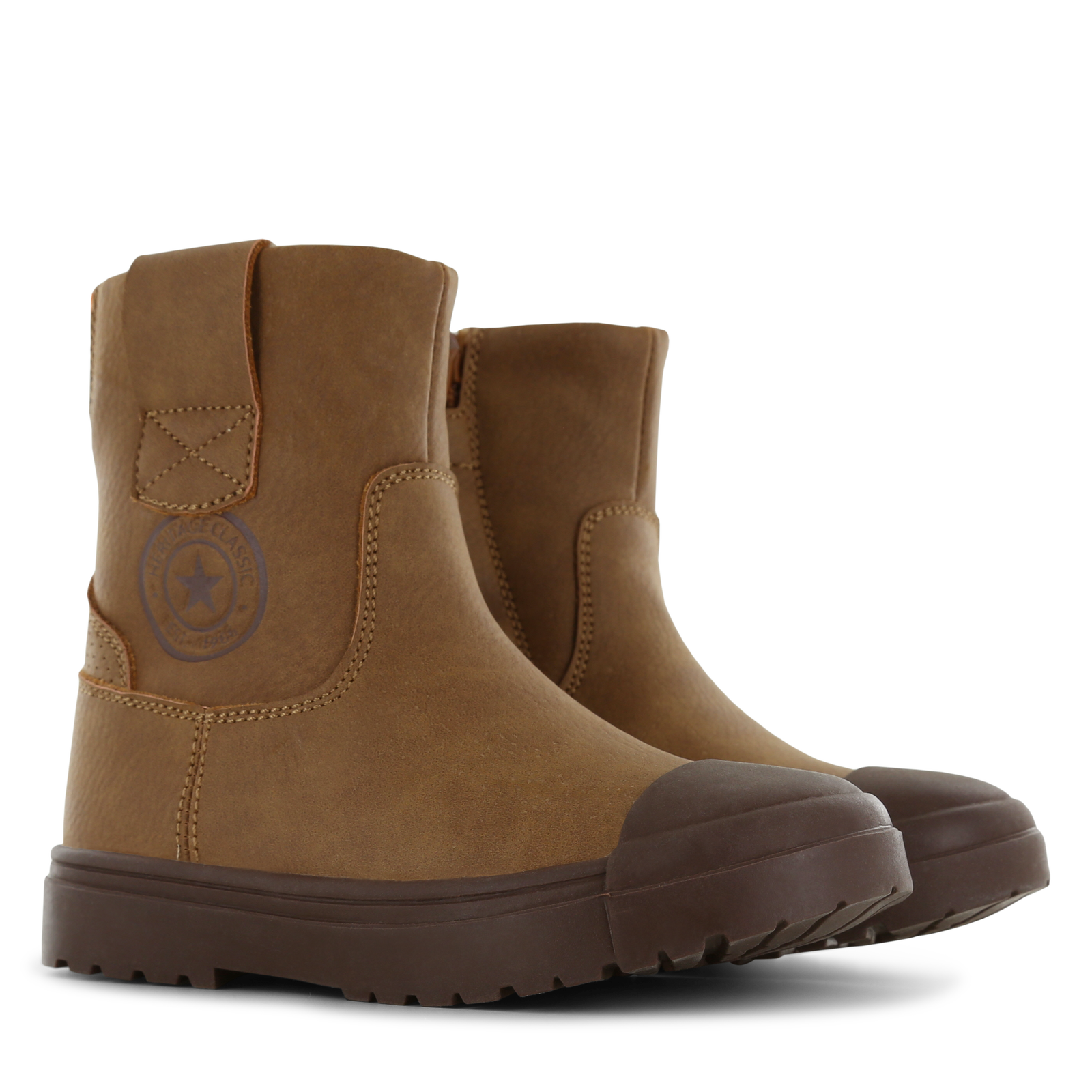 Shoesme cognac warm gefütterter Stiefel