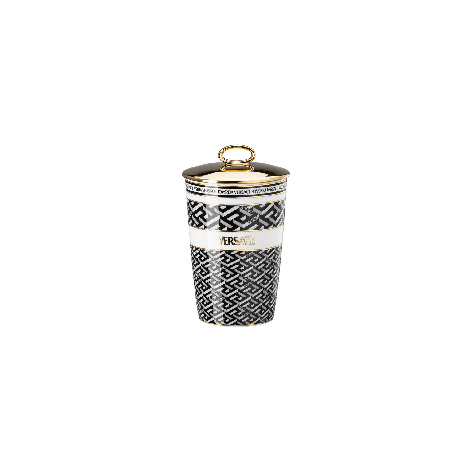La Greca Signature Black Tischlicht 2-tlg. mit Duftwachs