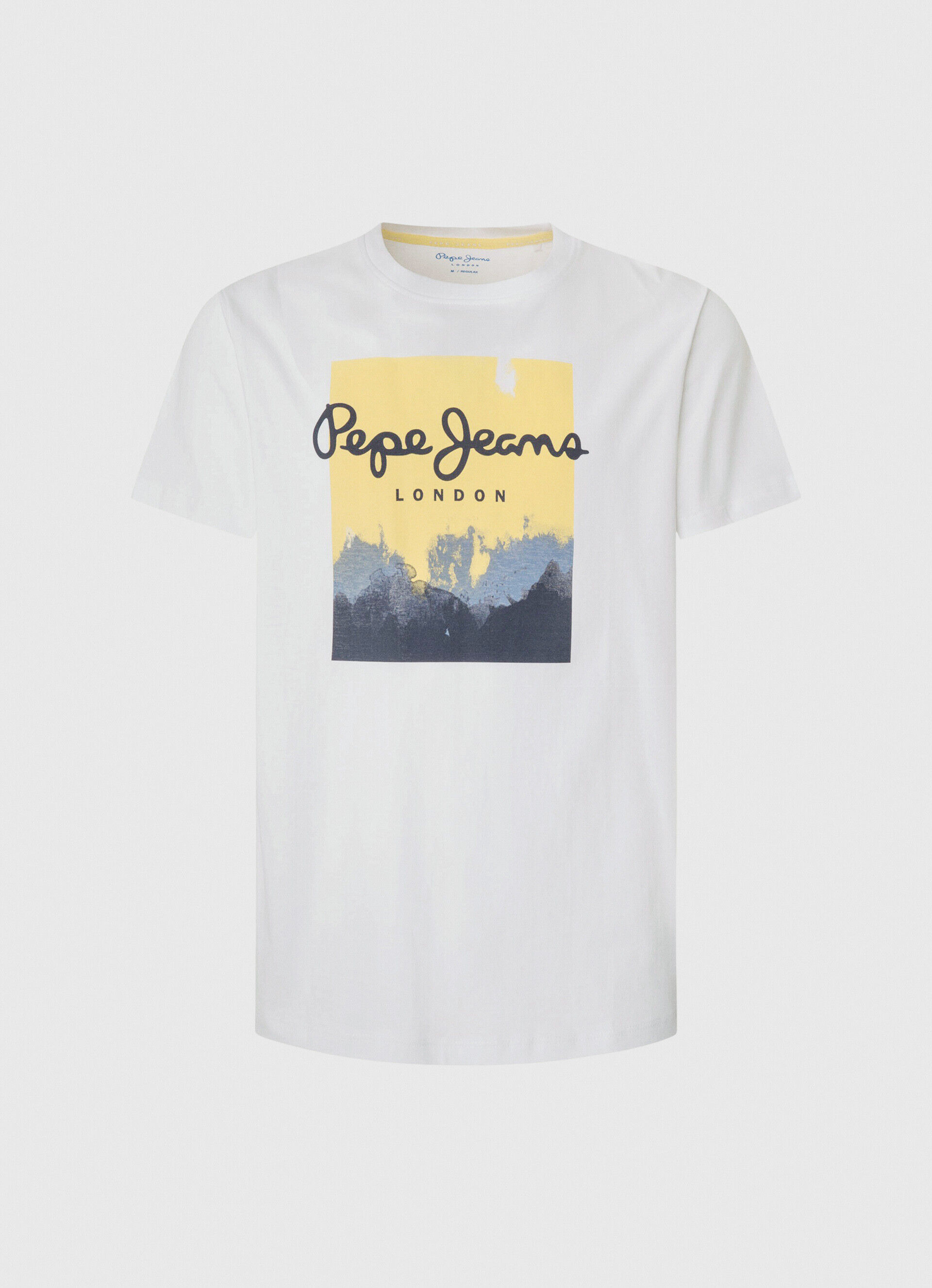 CAMISETA COM LOGOTIPO ESTAMPADO - branca