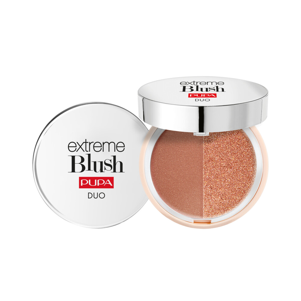 PUPA Milano ExtreMe Blush Duo 120 Radiand Caramel Glow Spice4 gr