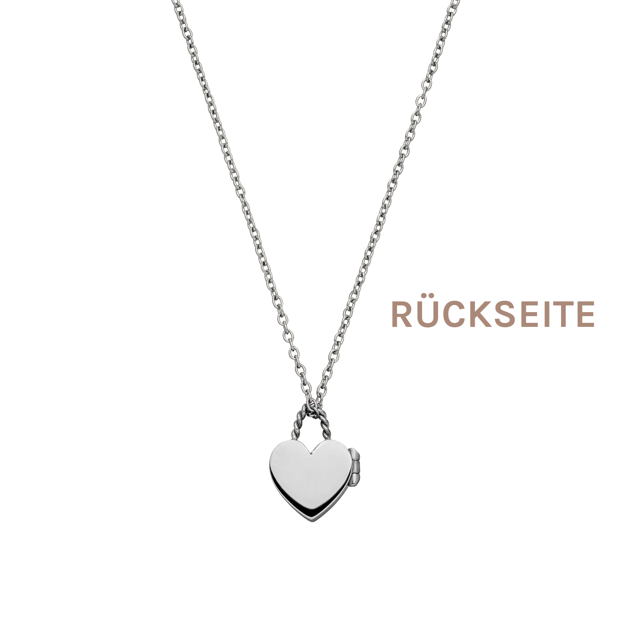 Heartbeat Medaillon Kette - PURELEI