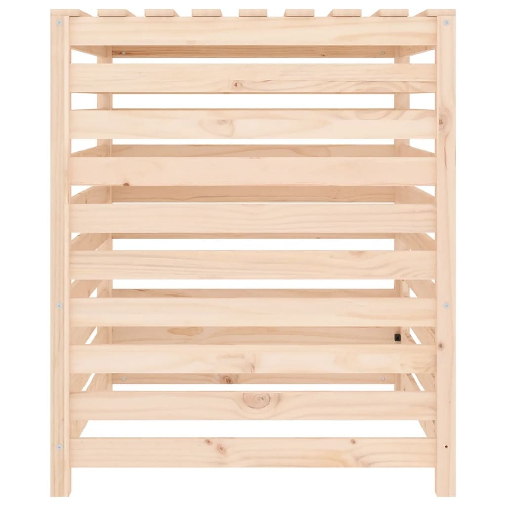 Composteur 82,5x82,5x99,5 cm bois massif de pin