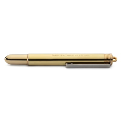 Taschen-Füllfederhalter Messing