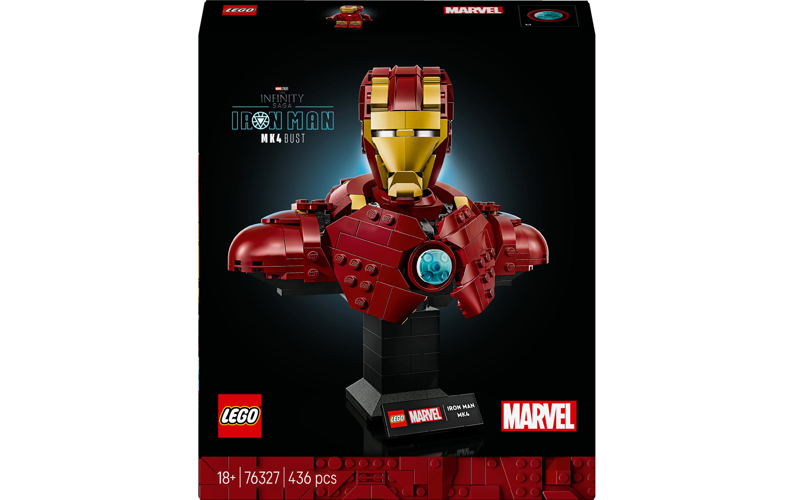 Marvel Super Heroes Iron Man MK4 76327Bauspiel für Kinder