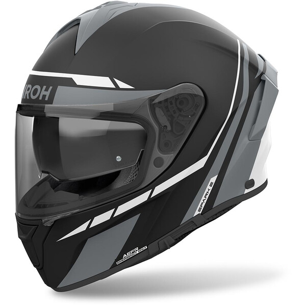 Airoh - Casque Spark 2 Spinner Noir / Gris / Blanc / Mat