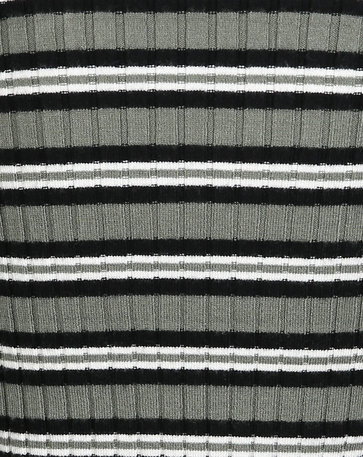 Rippstrick-Pullover LINEA in moos