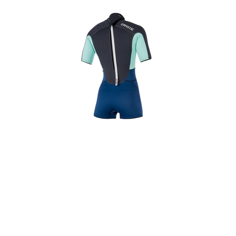 Mystic Brand Shorty 3/2mm Bzip Flatlock Women 8