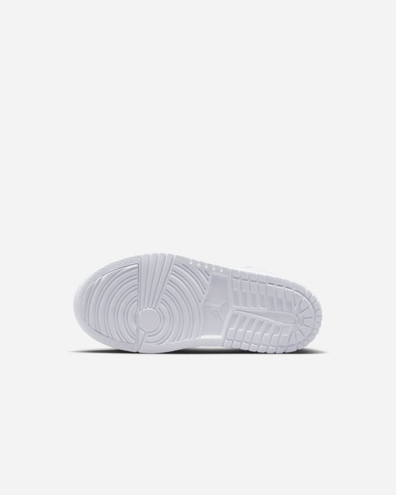 Chaussures Nike Air Jordan 1 Low Blanc pour enfant