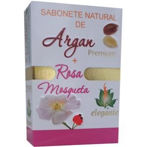 Elegante Sabonete Argan Rosa Mosqueta