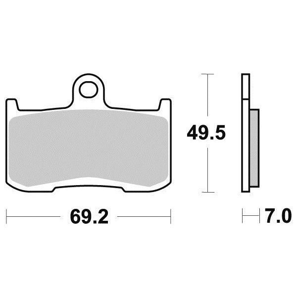 Sifam - Plaquettes de frein S1443N