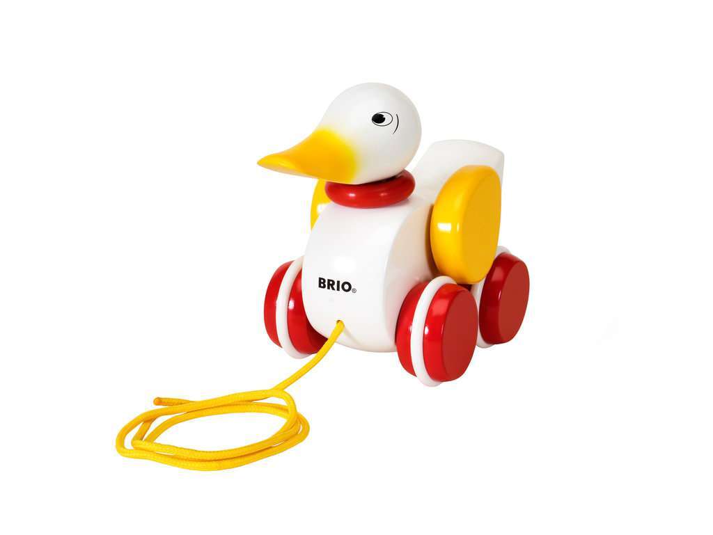 BRIO Spiel Nachziehente, weiß