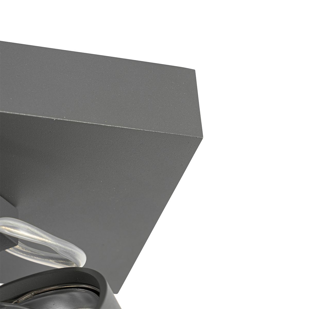 Design spot grijs verstelbaar 2-lichts - Go