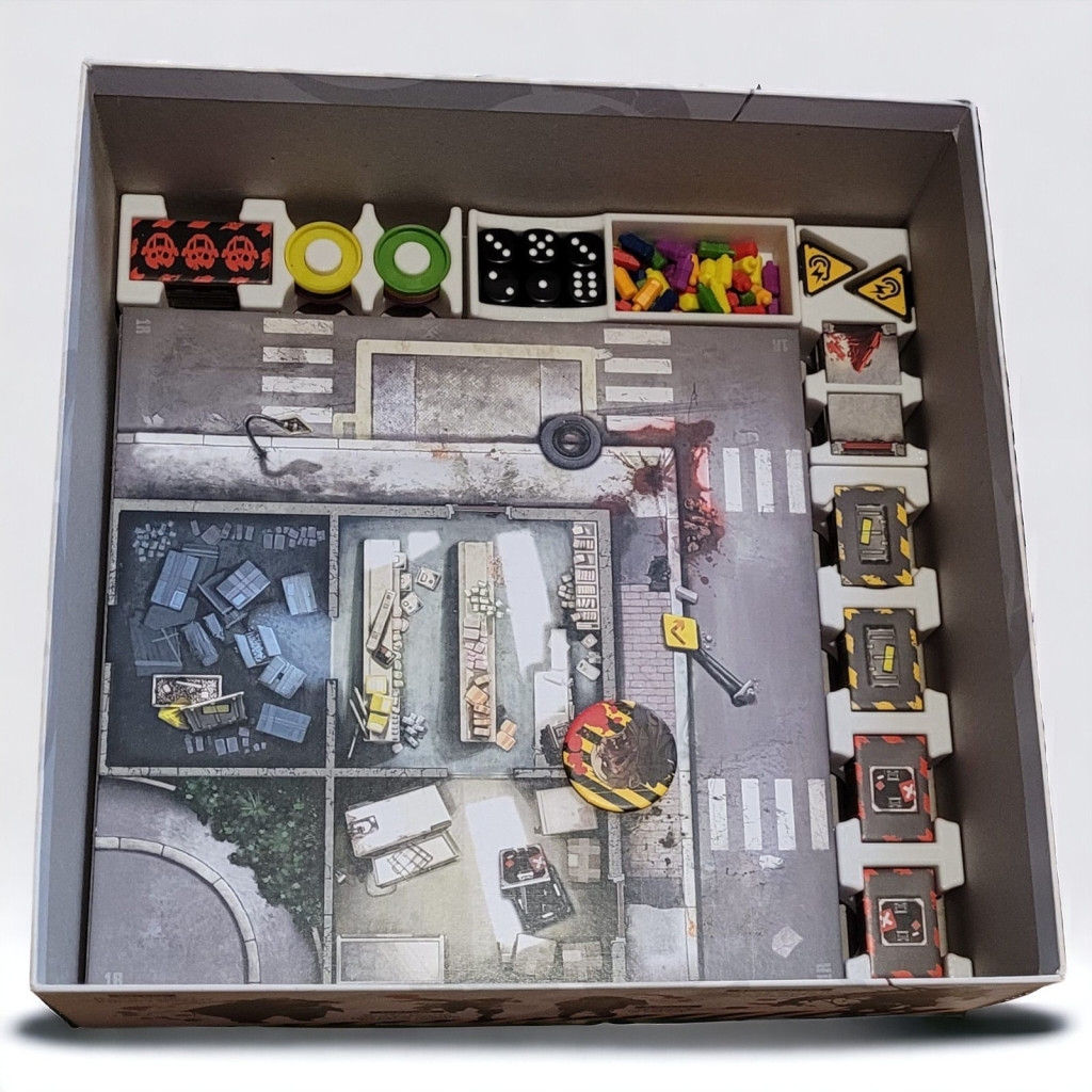 Zombicide 2ème édition - Rangement insert blanc compatible