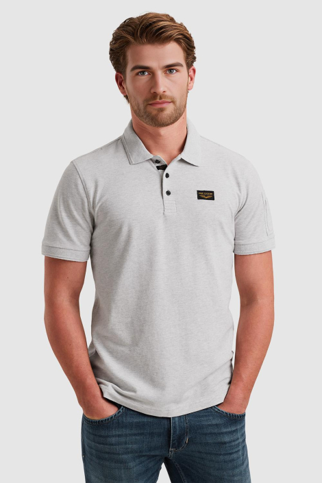 PME legend grijze heren polo