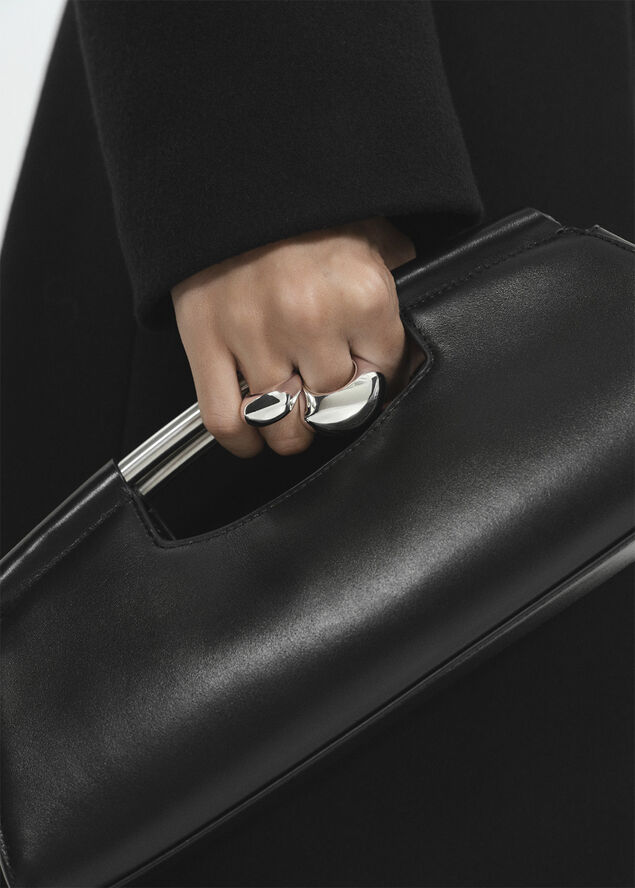 MANGO RING. -- BOLD Silver