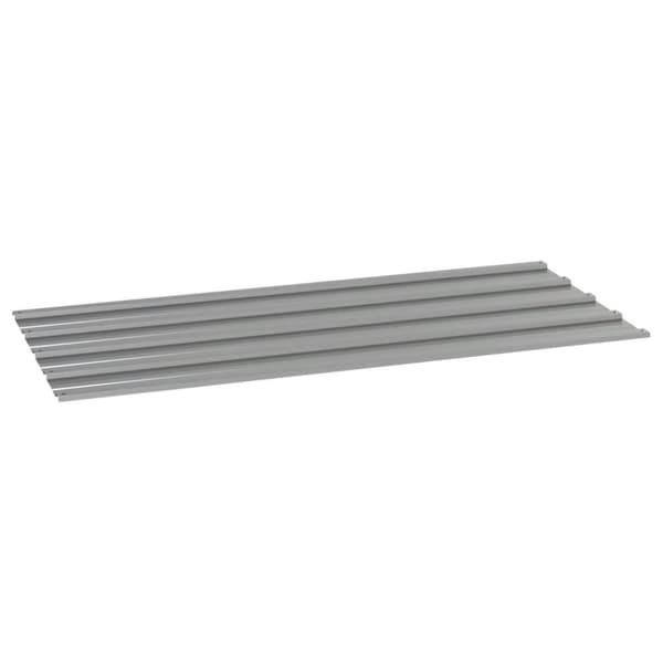 vidaXL Takplater 12 stk rust 100x44 cm cortenstål
