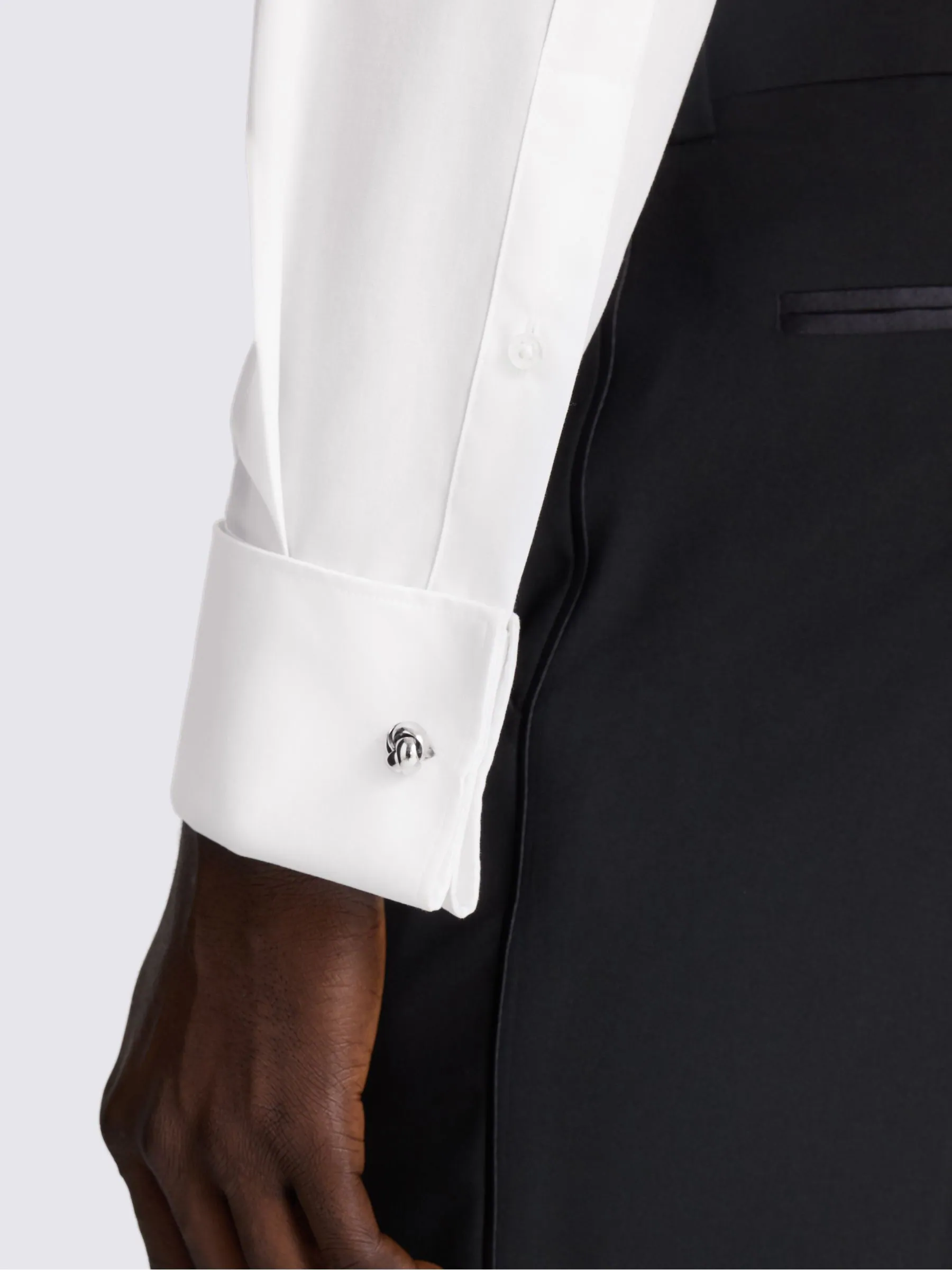 Wit - Tailored - MOSS Marcella Jurk overhemd