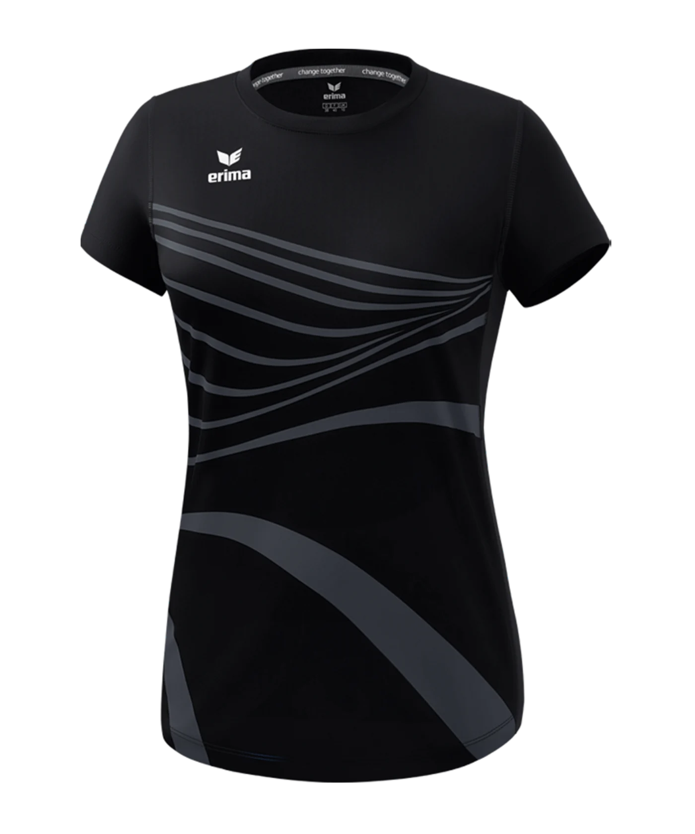 Erima Racing T-Shirt Damen Schwarz