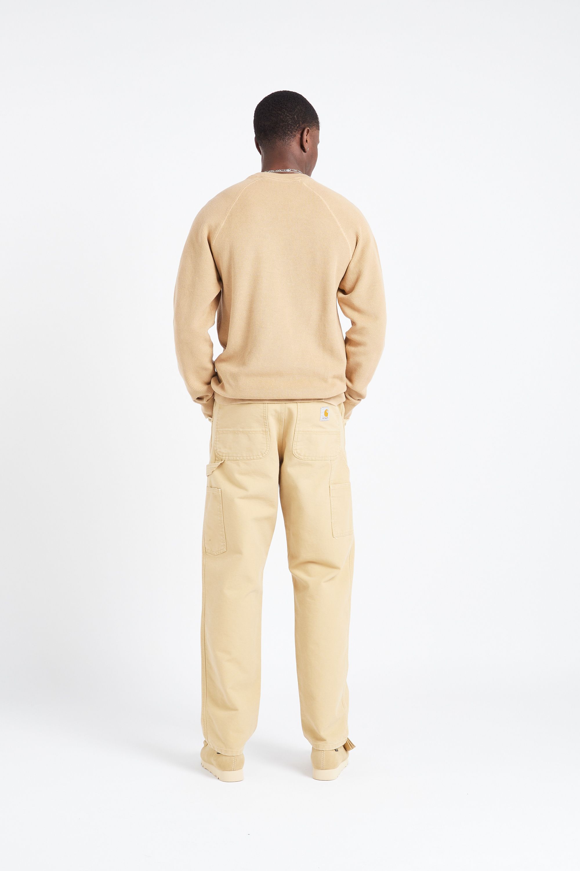CARHARTT WIP Pantalon Single Knee Pant Beige